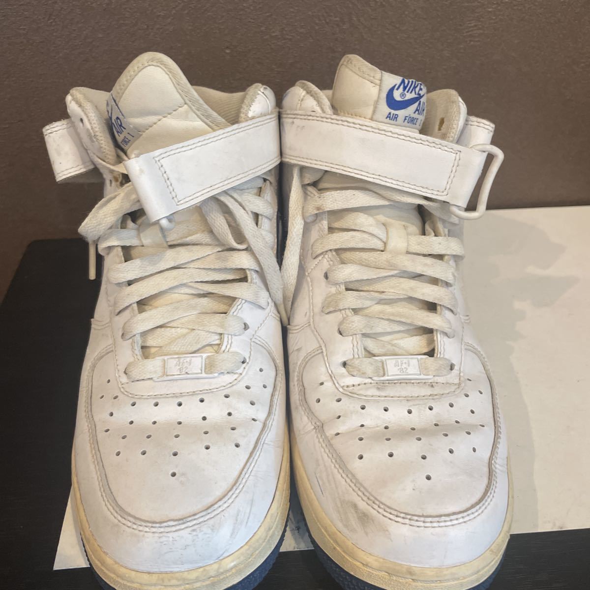 NIKE⁄ナイキ AIR FORCE 1 MID 07 ハイカット 315123-104⁄27 ⁄080(27.0 ナイキ air force Ⅱ high 27.0 NIKE