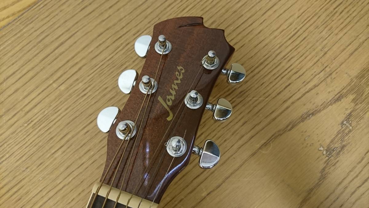 ☆James ジェームス アコースティックギター JF400/NAT アコギ ソフト 