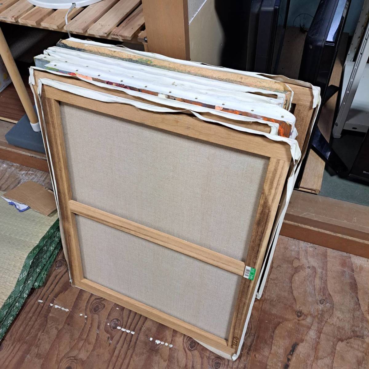 120号F中古の木枠です。 油絵/画材/キャンバス/木枠/絵画/油彩/F20号/中古・USED/現状/(画材