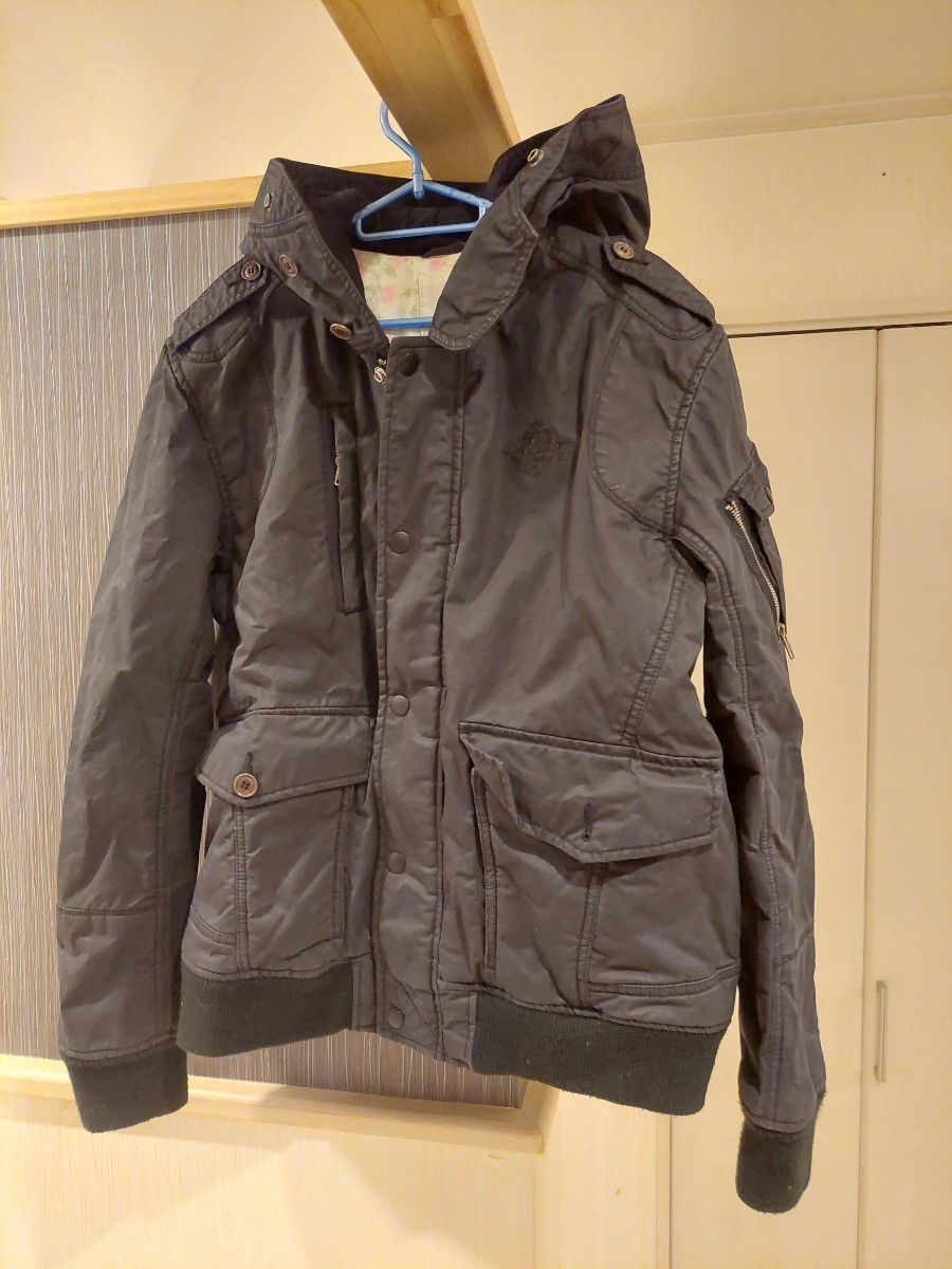 【DIESEL】ディーゼル ナイロン ダブルライダースダウン (XL) ディーゼル ナイロンダウン XL 【公式通販】