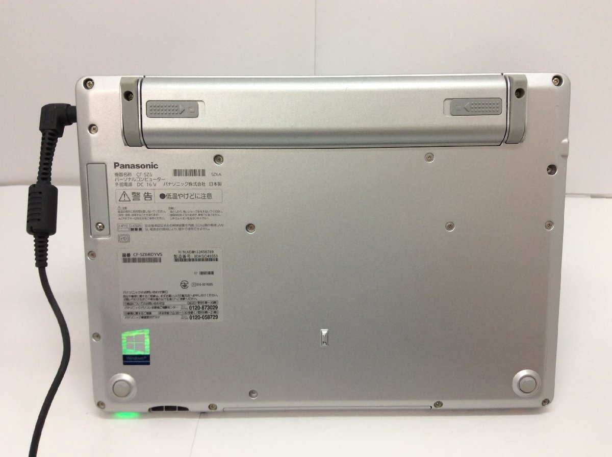 Panasonic Core CF-SZ6RDYVS Intel i5-7300U メモリ ジャンク 