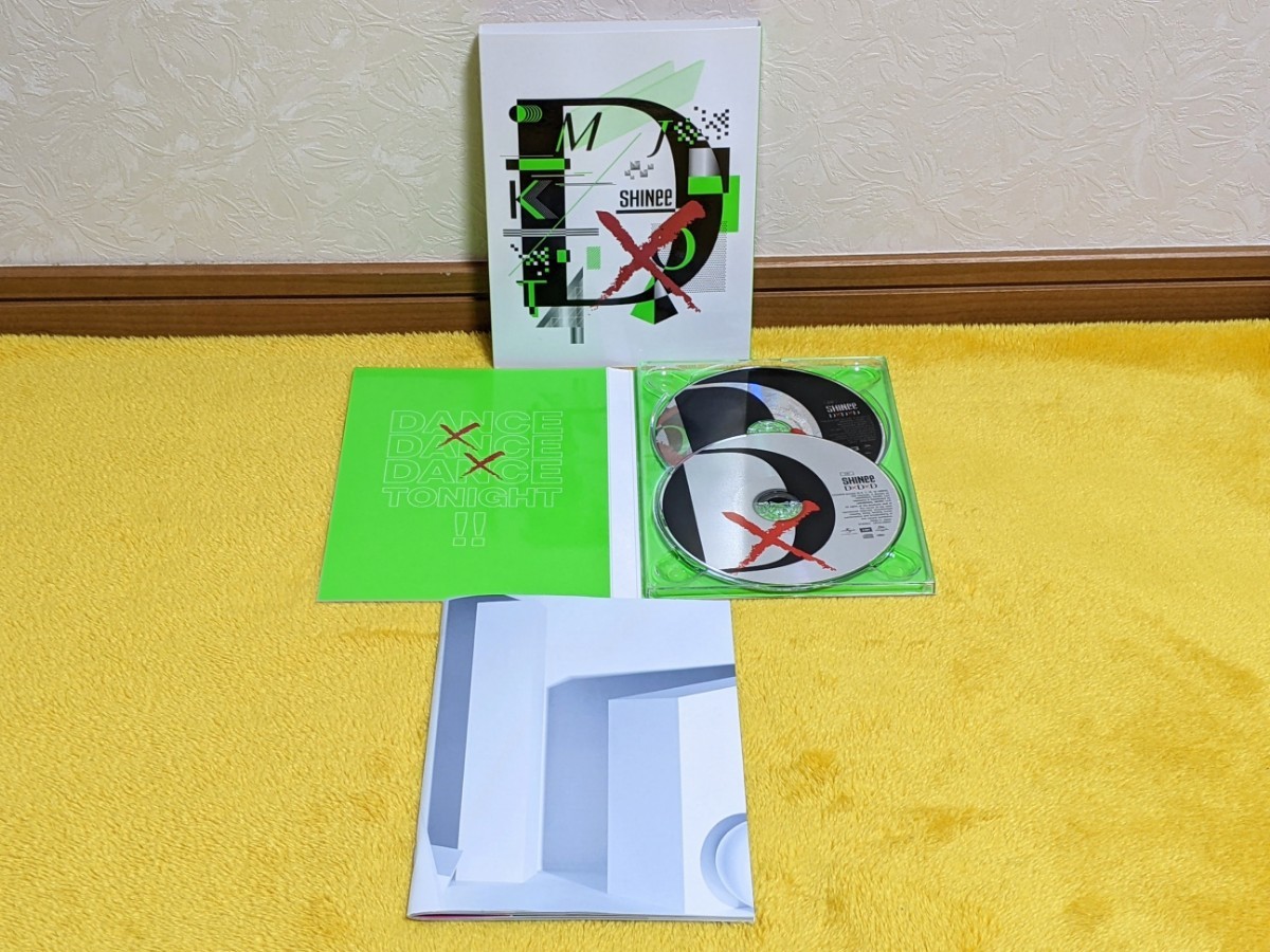 SHINee 日本アルバム D×D×D 初回限定盤B CD+DVD 中古品*シャイニー 