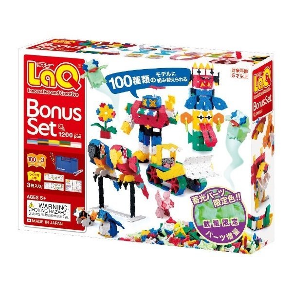 即有 新品未開封 ラキュー LaQ BONUS ボーナスセット 2021 新カラー