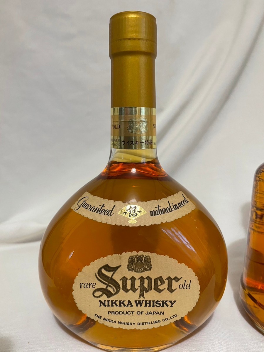特級 ロバートブラウン スーパーニッカ 3本セット 未開栓 760ml まとめ