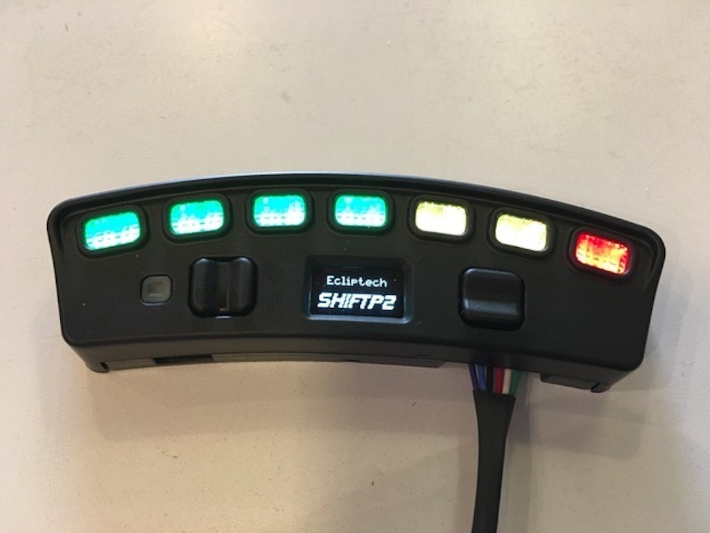 最新モデル！ Ecliptech SHIFT-P2+ シフトインジケーター シフトライト LEDフラッシュ タイミング ランプ タコメーター ギアモニター Ecliptech SHIFT-P2+ シフトインジケーター Shift Shift-P2 シフトライト