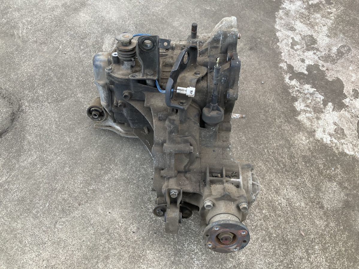 アルトワークスHB21Sより取り外し　5速ミッション　4WDミッション　実働車より取り外し