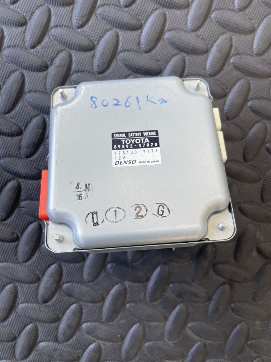 30 TOYOTA トヨタ ZVW41W ZVW30 プリウスα プリウス バッテリー ボルテージセンサー 89892-47020 175100-7171 HVバッテリー 前期 後期