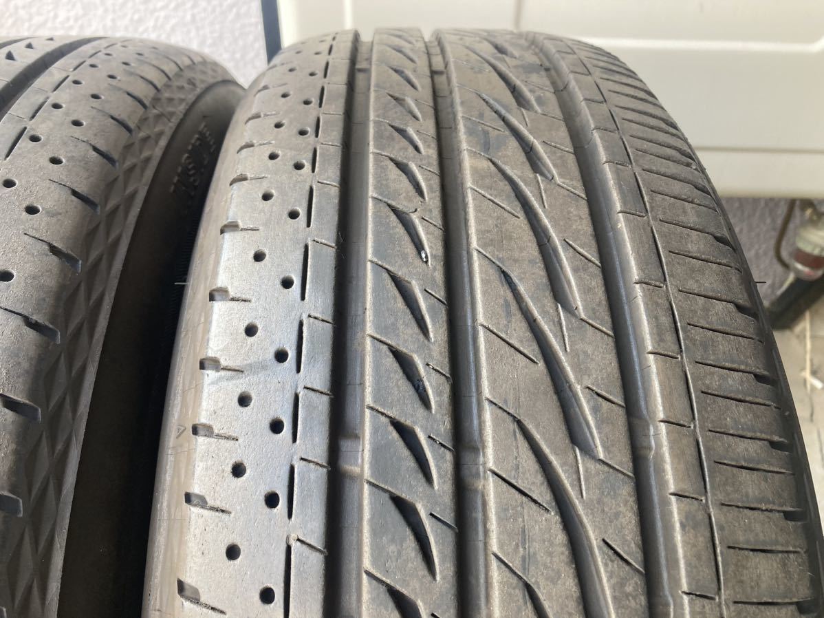 215/60R17 (96H) ブリヂストン REGNO GRVII 中古2本 2019年製 バリ山 215/60/17 レグノ　夏タイヤ 215&frasl;60R17 96H REGNO 国産 GRV2 通販・タイヤ交換なら