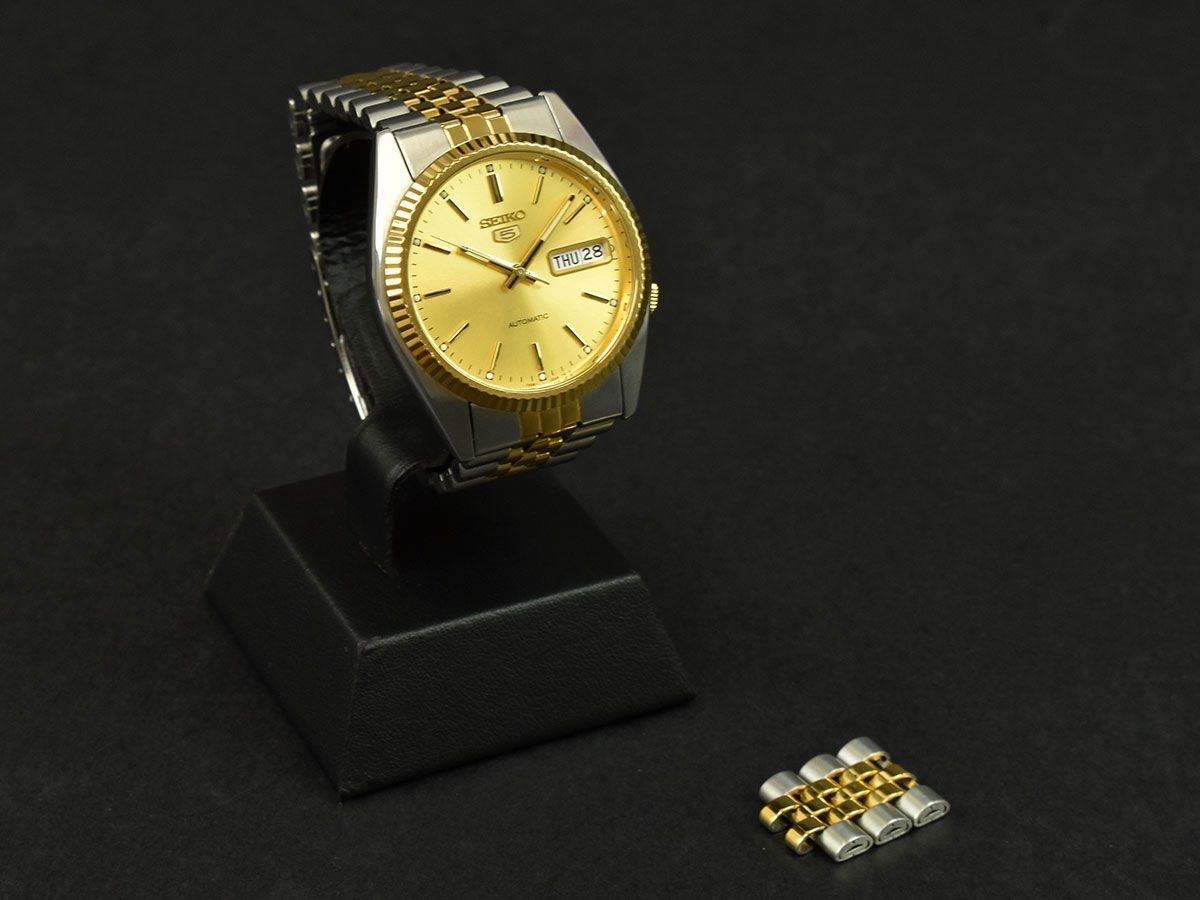 148286△美品 動作確認済 SEIKO セイコー セイコー5 腕時計 自動巻き 