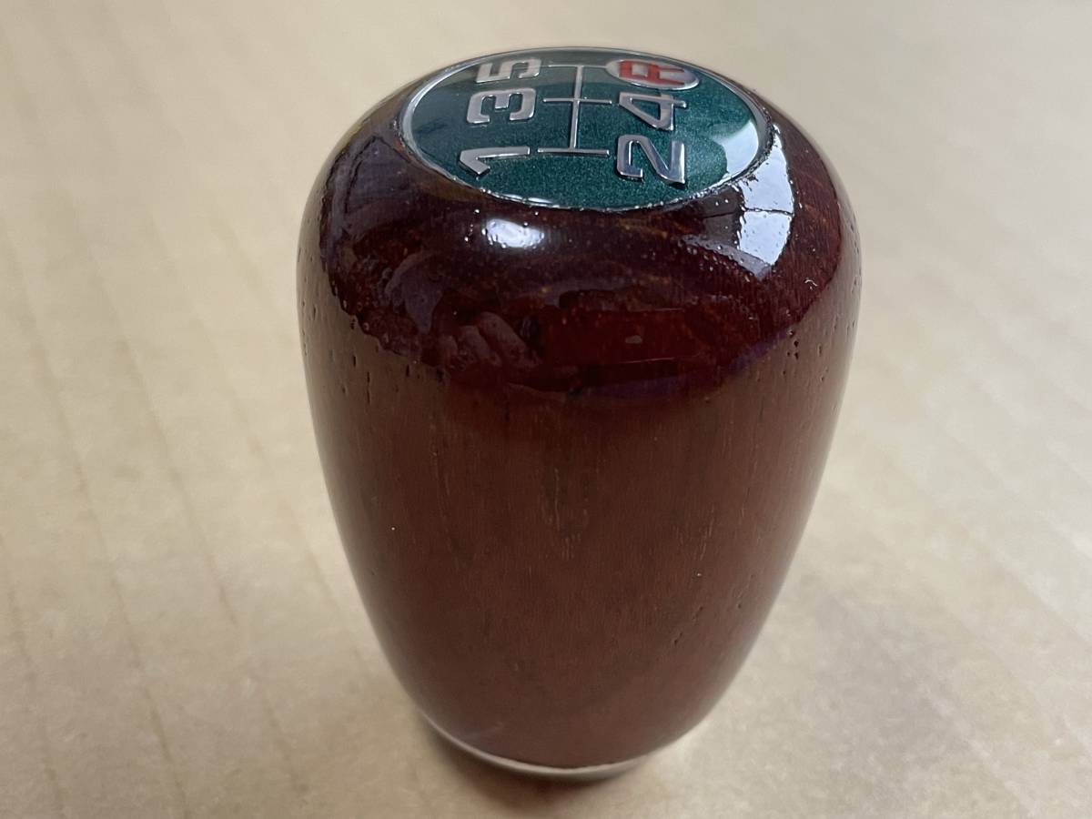 当時物 旧車 トヨタ純正 ウッドシフトノブ 5速 七宝焼きの入札履歴  