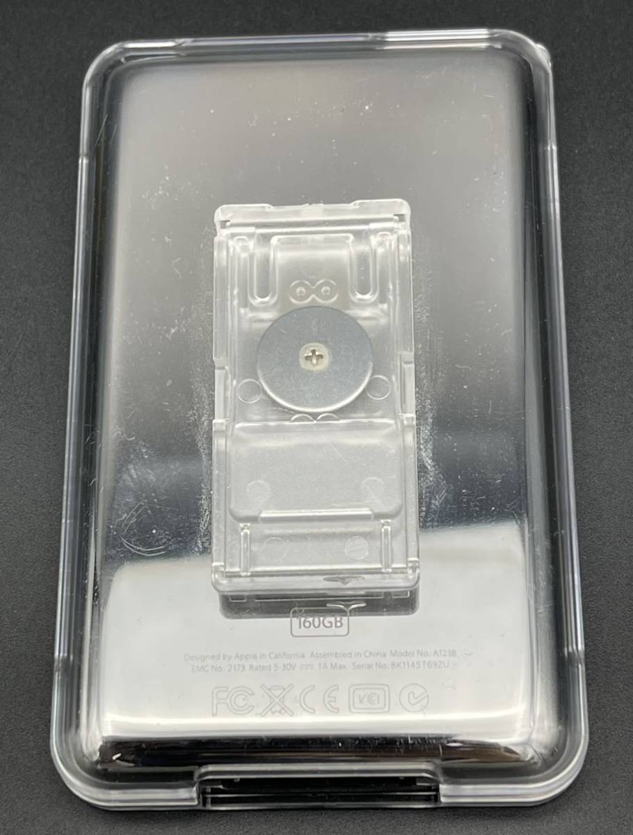 iPod 160GB A1238 Apple iPod classic 160GB ケース付き ブラック