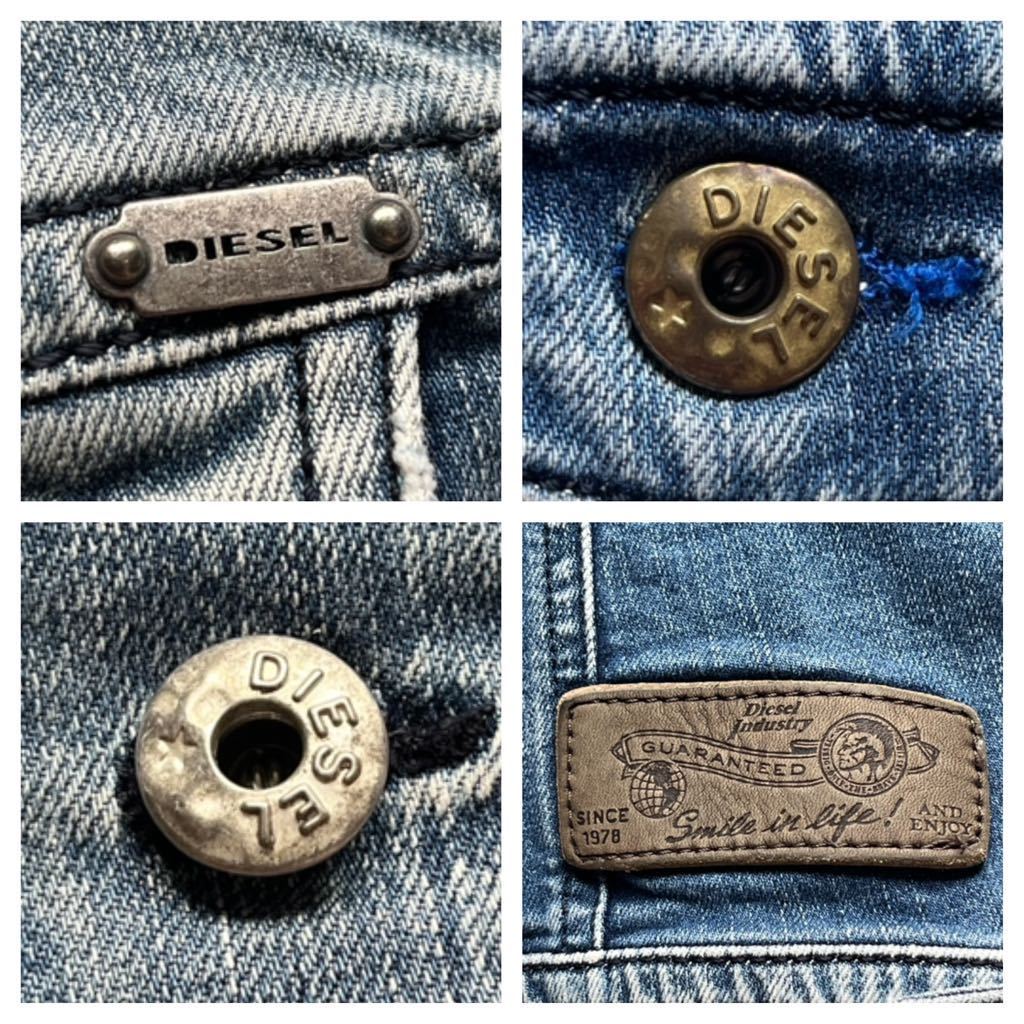 元の価格の販売 極美品/Lサイズ○DIESEL ディーゼル デニムジャケット