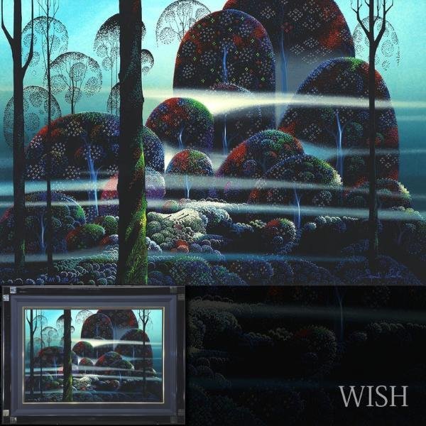 真作】【WISH】アイベン・ロール Eyvind Earle「ビヨンドパラダイス