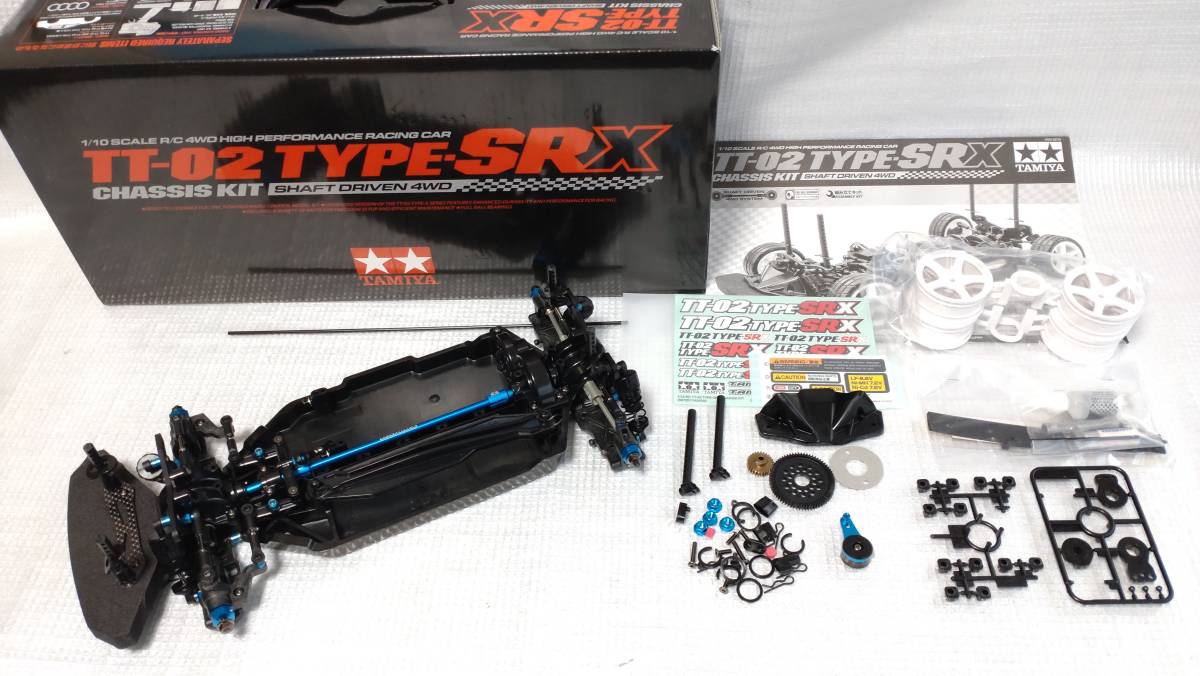 TAMIYA タミヤ 1/10 RC TT-02 TYPE-SRX シャーシキットの入札履歴 