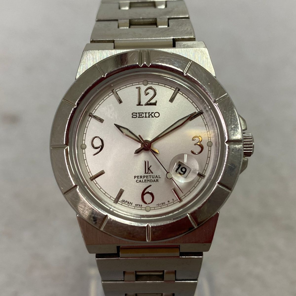 Ⴤ1364 美品 SEIKO LK ルキア 腕時計 パーペチュアル カレンダー L381-O21-830 SEIKO LUKIA セイコー Lk ルキア パーペチュアル