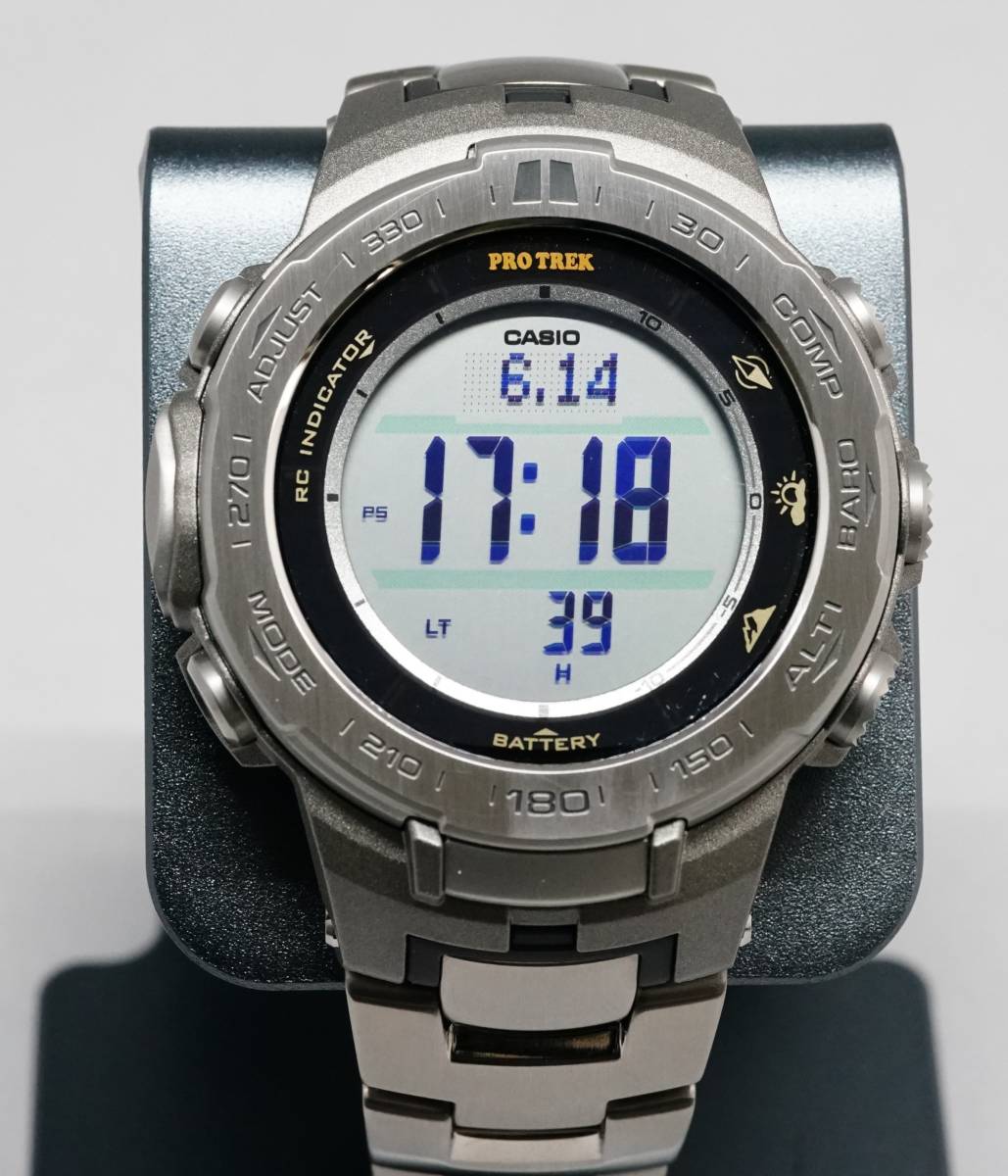 CASIO PRO TREK カシオ プロトレック PRW-3100T 電波ソーラー メンズ