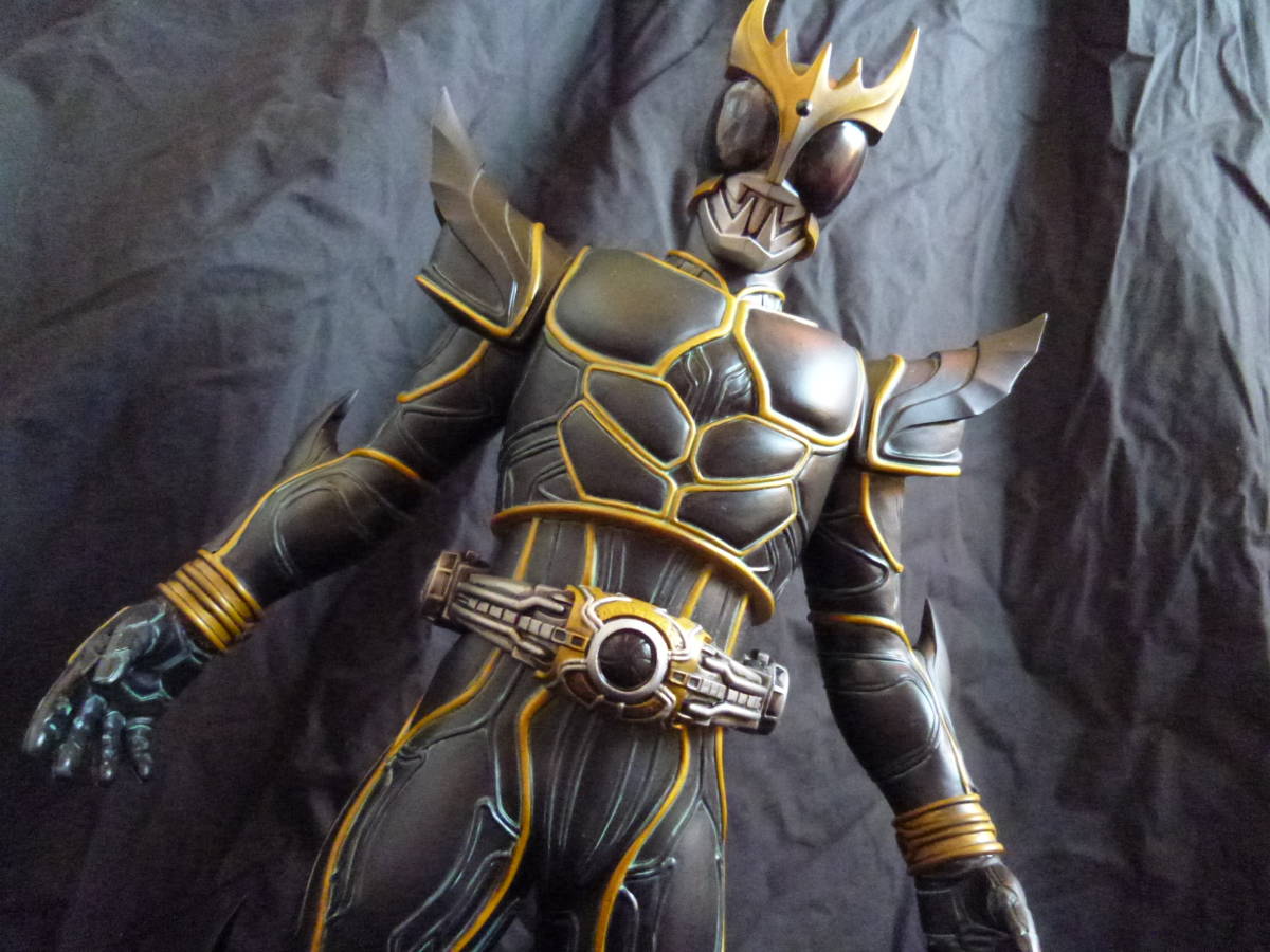 □仮面ライダークウガ□ビッグサイズソフビフィギュア リペイント改造