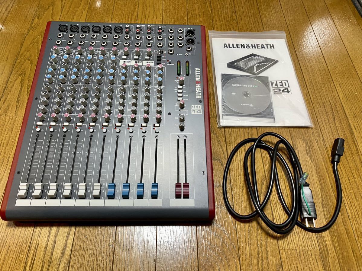 美品】ALLEN&HEATH(アレンアンドヒース)ZED-14 アナログミキサー Allen