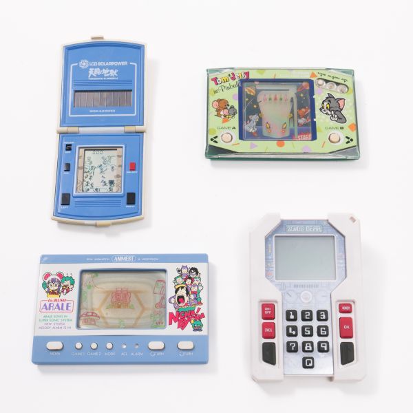 当時物 LCDゲーム 4点 Dr.スランプ アラレちゃん / ゾイドギア / 天国 