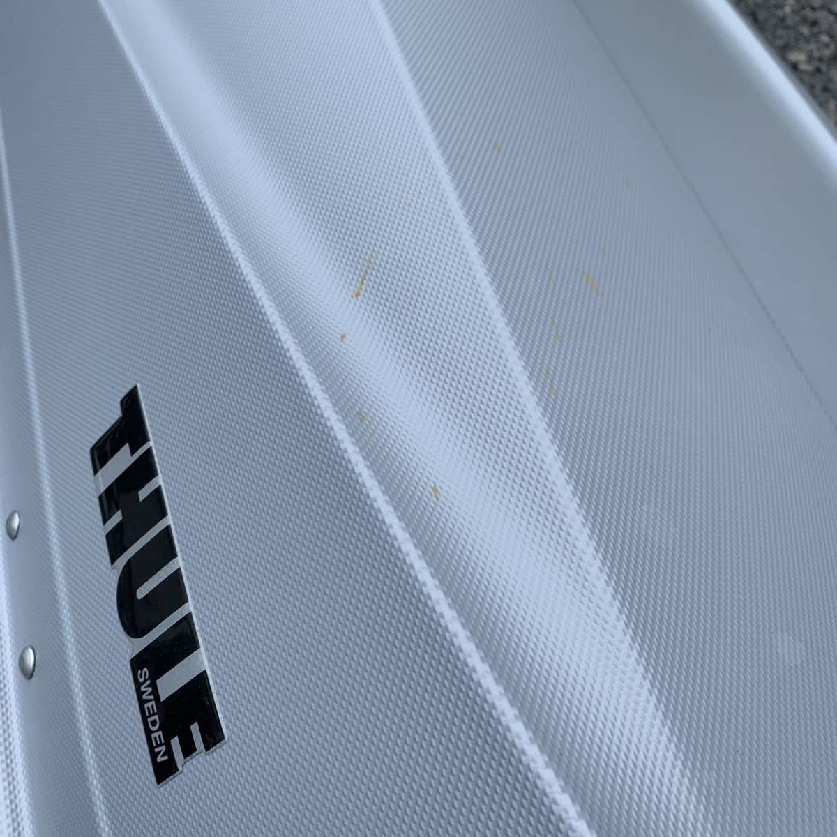 美品 THULE スーリー ルーフボックス 400リットル ツーリングM チタン 
