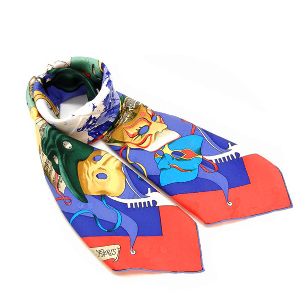 エルメス カレ90 HERMES エルメス カレ90 ベニスのカーニバル シルク