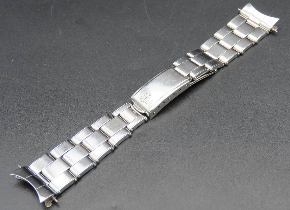 ロレックス純正リベットブレス 7205 FF:60 19mm ビンテージ 1002/1500 