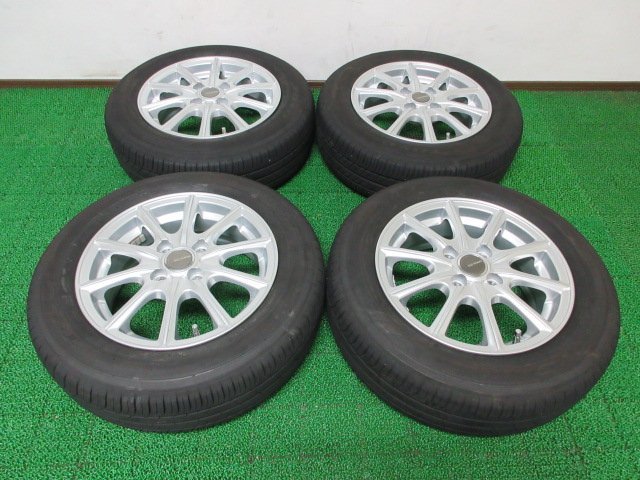 D130【送料無料】175/65R14 超溝高 8.5分山 トーヨー 夏タイヤ SD-7 2022年製 ホイールセット 4本 激安 フィット デミオ ヴィッツ キューブ