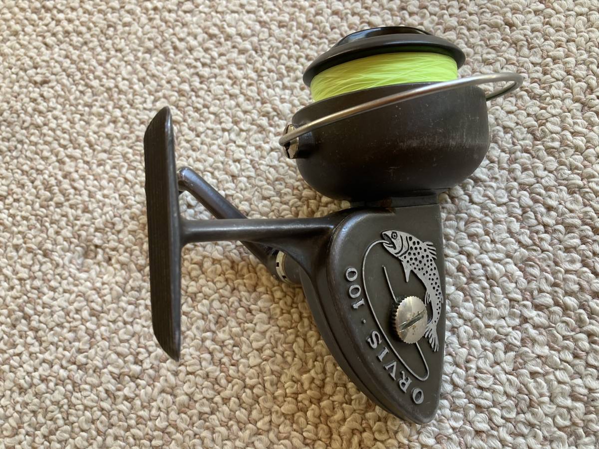 ORVIS 100 オールド スピニングリール 左ハンドル スピニングリール