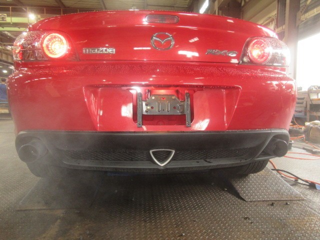 41117 SE3P RX-8 前期 Rmajic チタンフェイス センターマフラー 