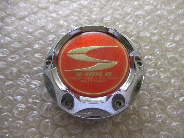 BADX S-HOLD ラグナ BR アルミホイール用 中古センターキャップ 4個/4 