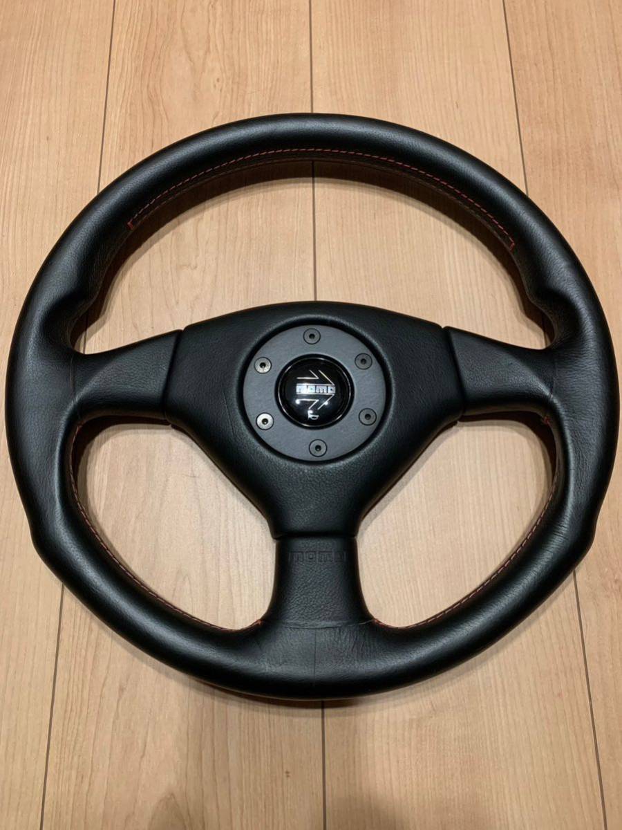 モモスピード3 ステアリング⁄ハンドル 365mm MOMO⁄ランエボ3⁄三菱 モモスピード3 ステアリング⁄ハンドル 365mm MOMO⁄ランエボ3⁄三菱