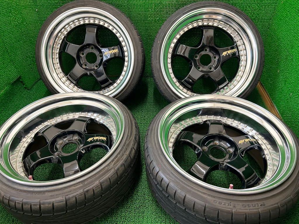 最終価格です。WORK Meister s1 3p マイスター 19インチ 114.3/5H 9j+ 