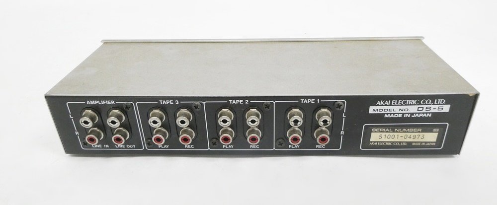 ○ AKAI アカイ DS-5 TAPE DECK SELECTOR テープデッキ セレクター 箱