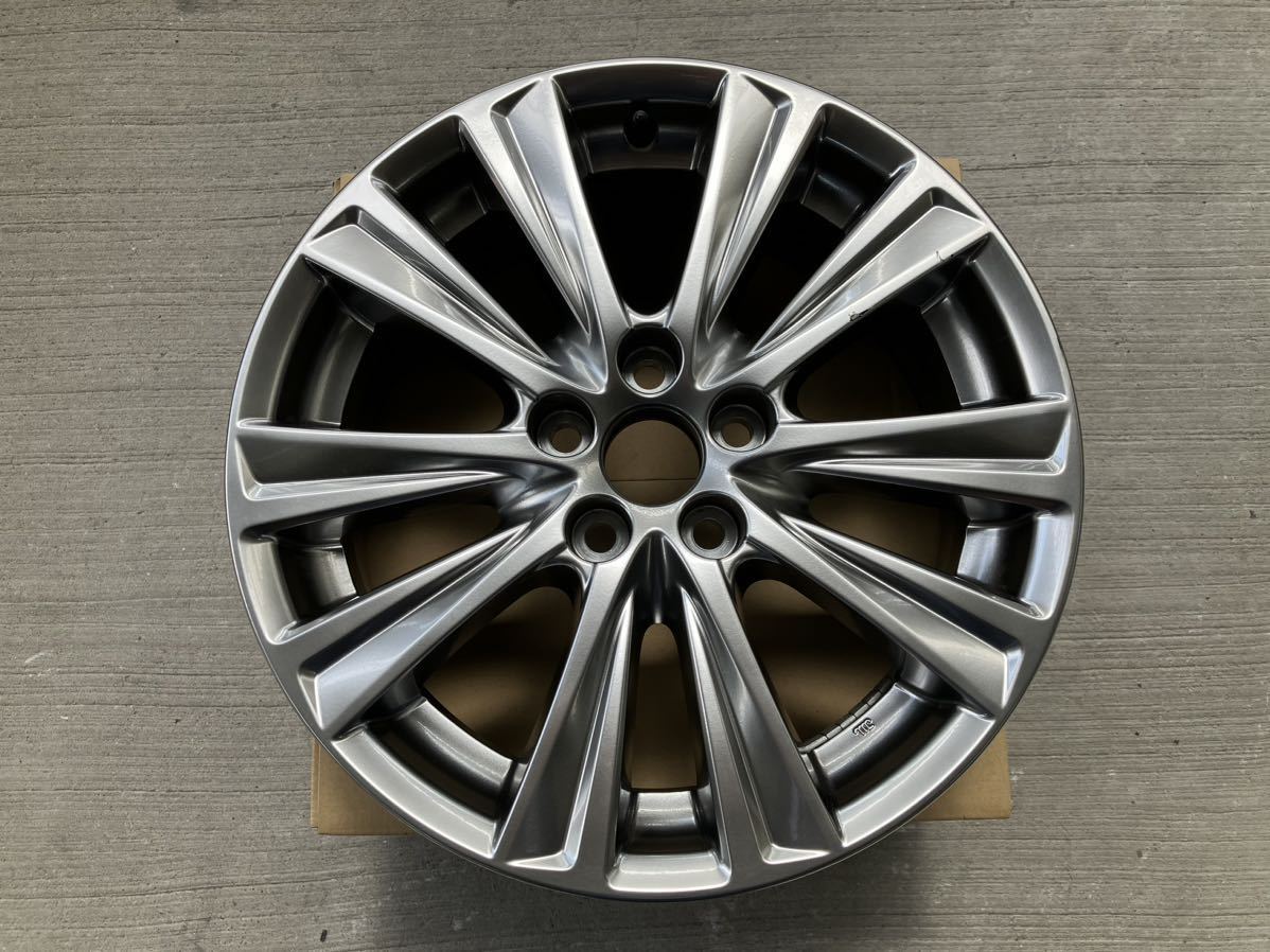 送料無料 小傷有 アルファード ヴェルファイア 30系 18×7.5J 高輝度 