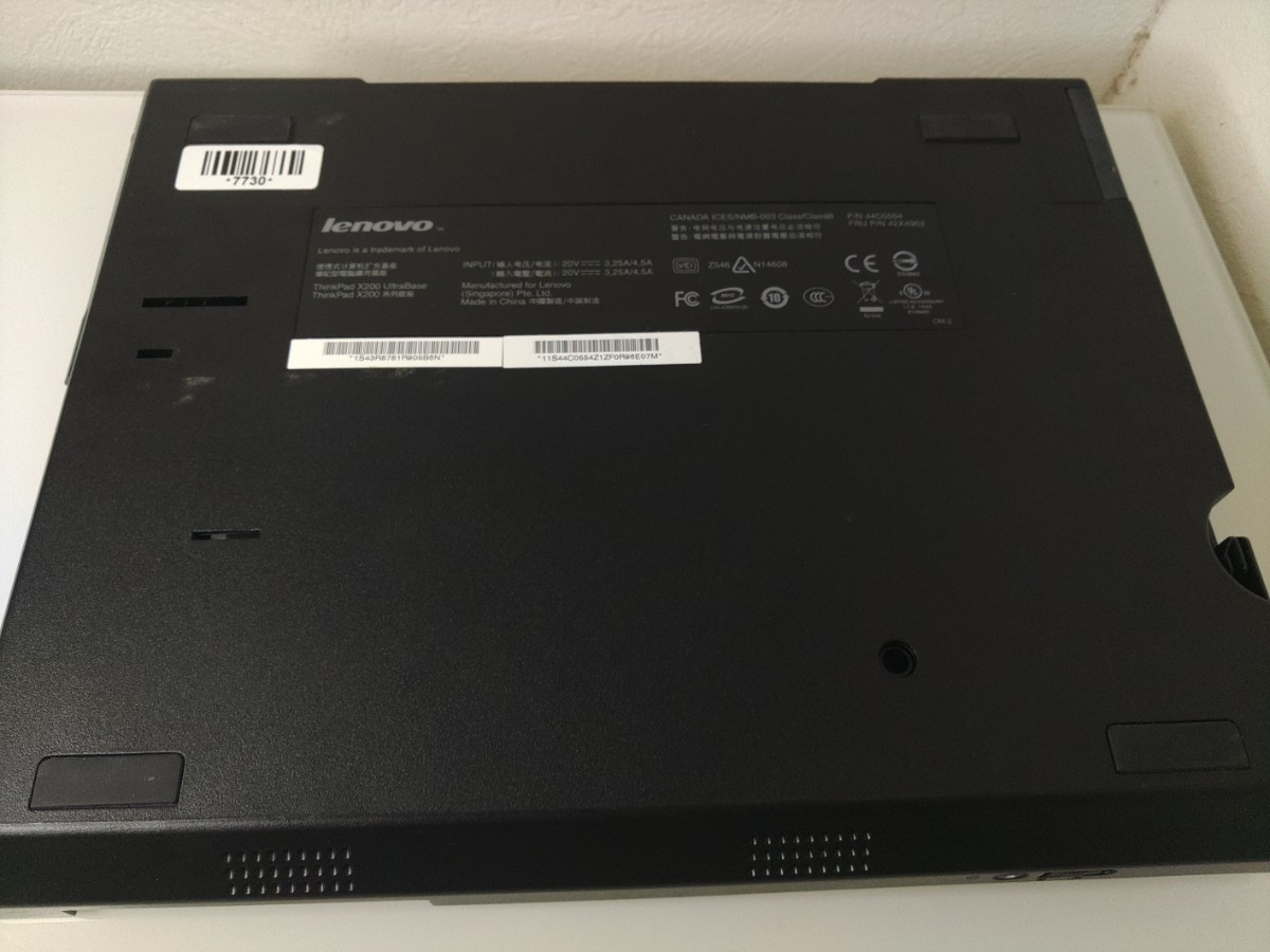 Lenovo ThinkPad X201 & ウルトラベース 【公式通販】