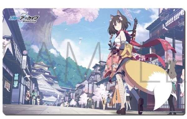 ブルーアーカイブ マルチプレイマット ブルアカ ラバーマット デスク