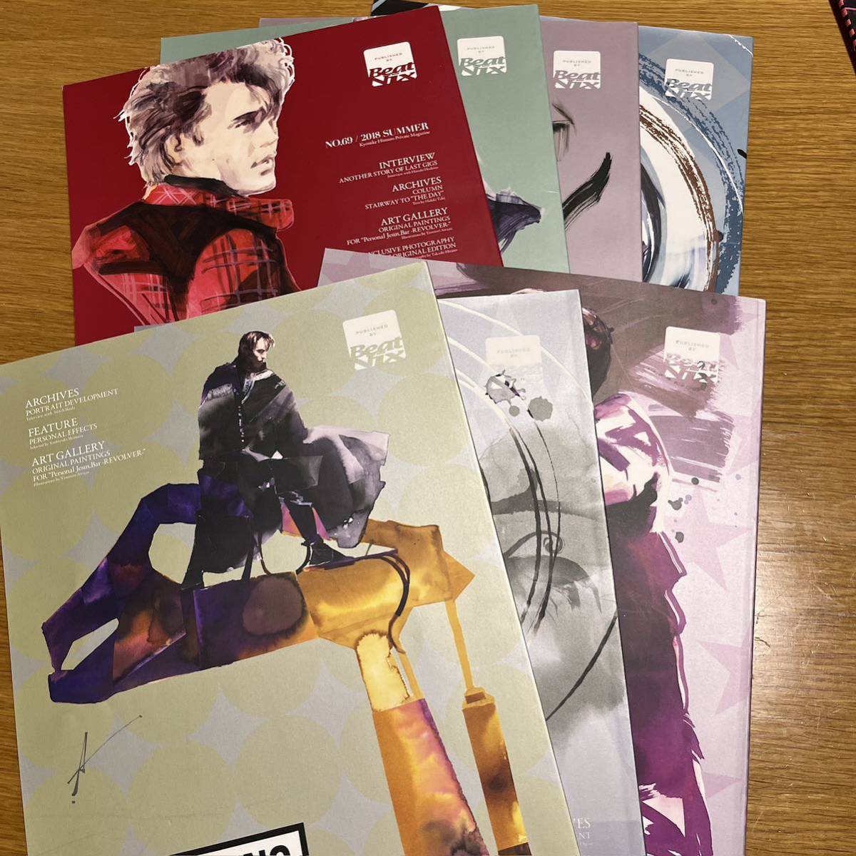 氷室京介 ファンクラブ会報誌のKING SWING セット(氷室京介)｜売買され