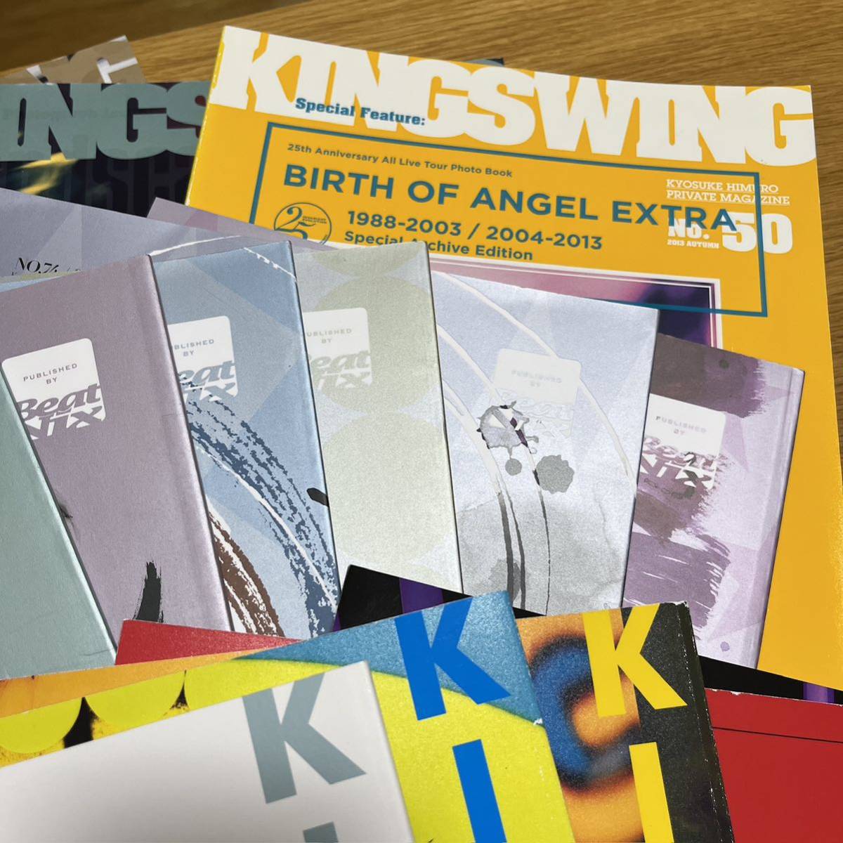 氷室京介 ファンクラブ会報誌のKING SWING セット(氷室京介)｜売買され