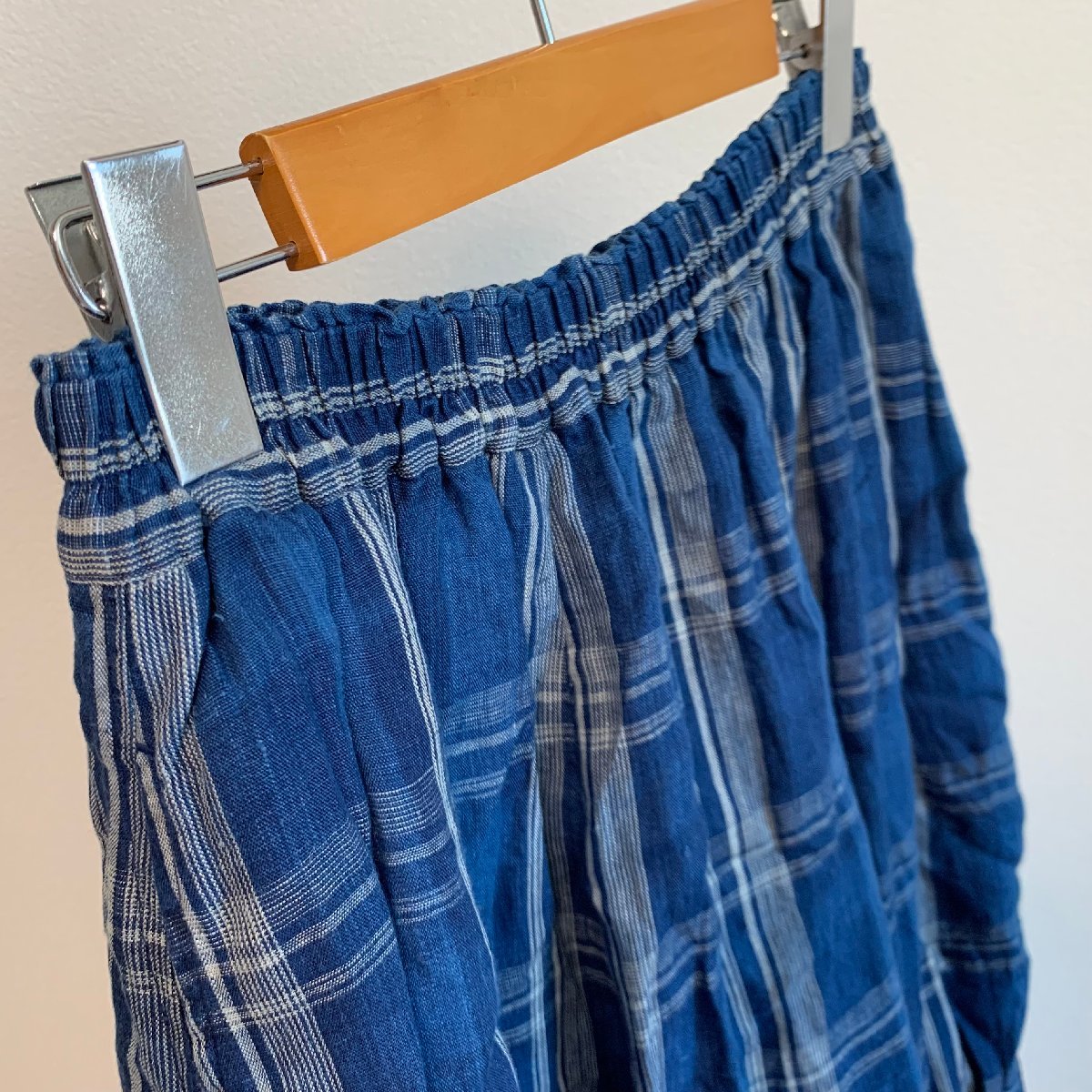 ICHI Antiquites イチ アンティークス 麻 リネン ロング スカート 