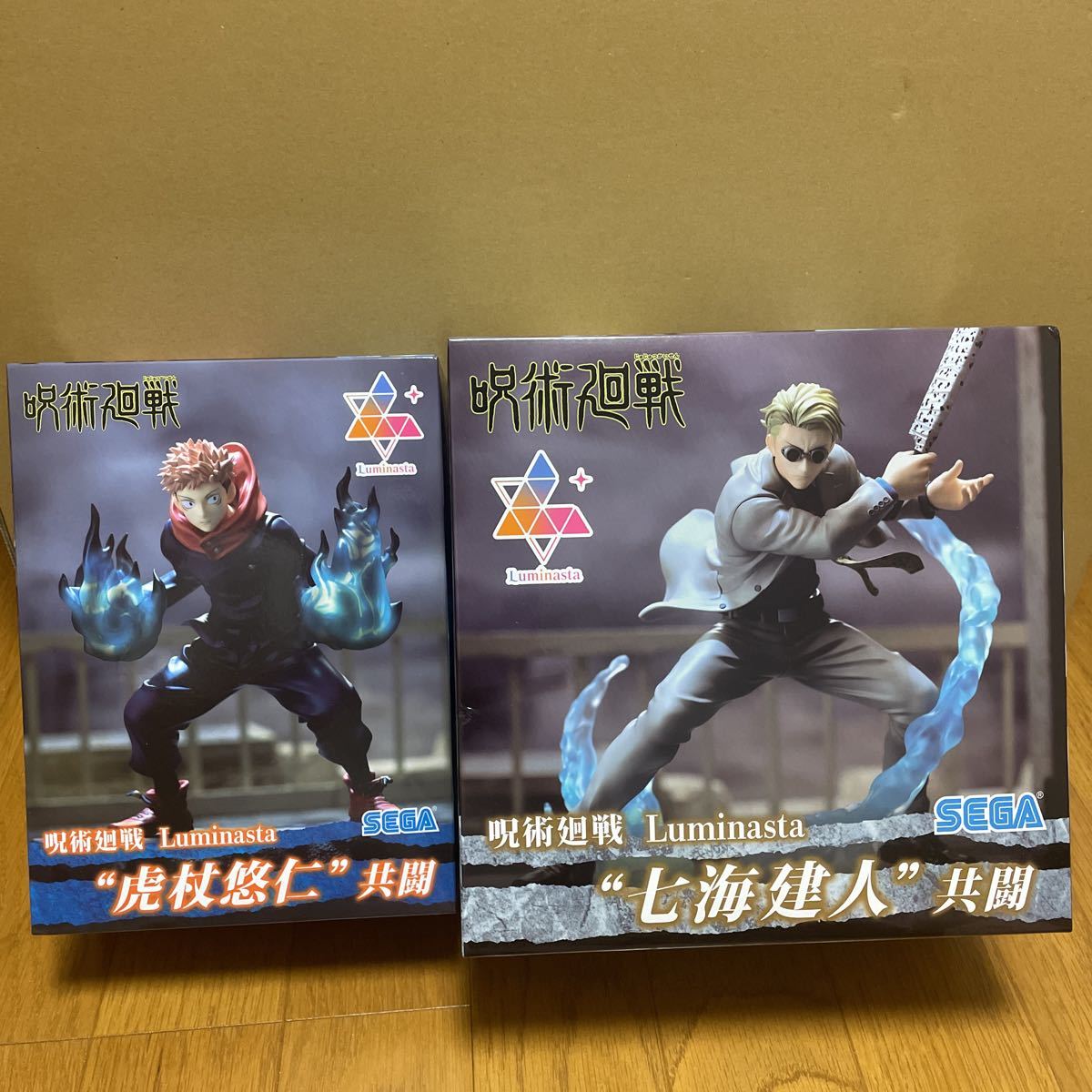 新品未開封】呪術廻戦 Luminasta 共闘 虎杖悠仁 七海建人 2種セット 