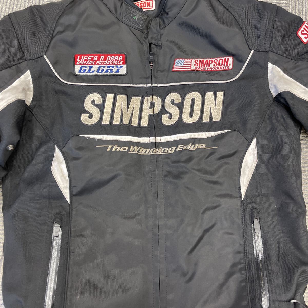SIMPSON シンプソンジャケット ライダージャケット パンツ 上下セット 