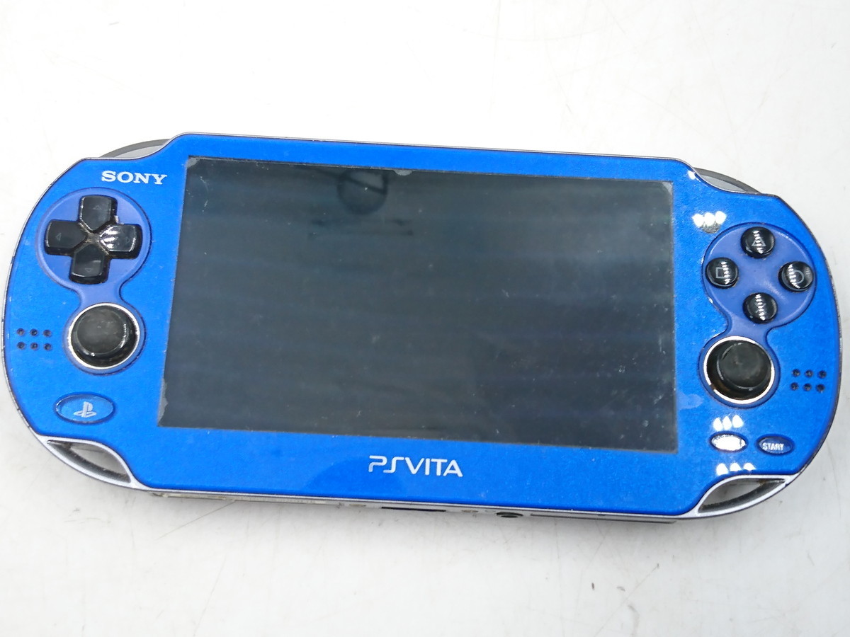 PlayStationVita Wi-Fiモデル 中古 サファイア・ブルー (PCH-1000 ZA04