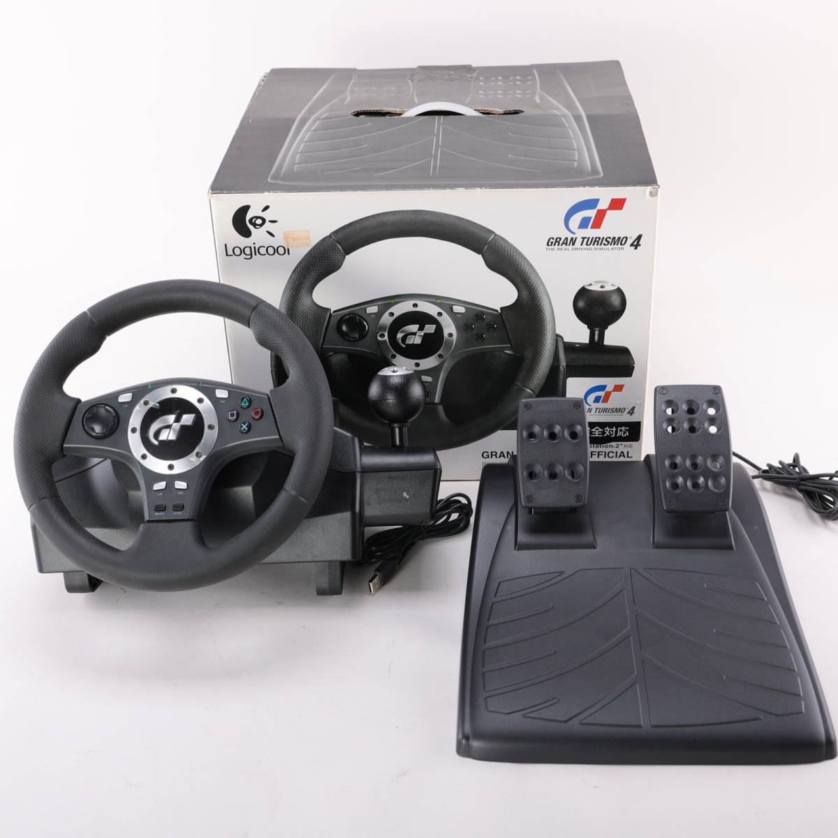 ☆動作未確認☆Logicool GT FORCE Pro ハンドルコントローラー