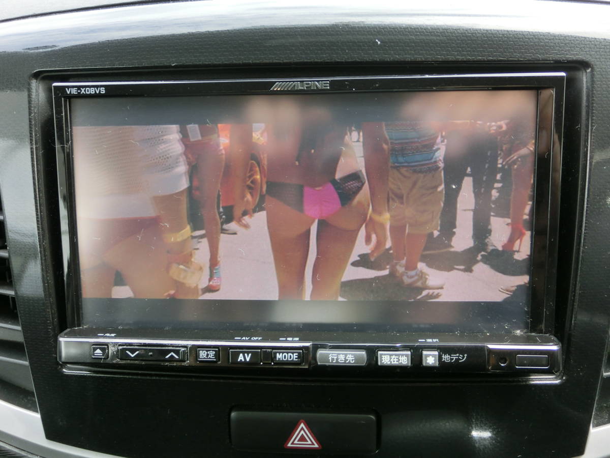 ALPINE⁄VIE-X08 ETC付き DVD 地デジ ALPINE VIE-X08 HDDナビ Bluetooth