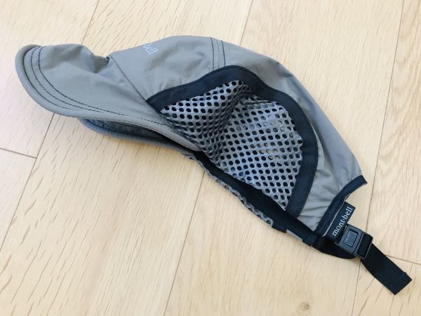 mont-bell モンベル★メッシュドライキャップ★グレー系