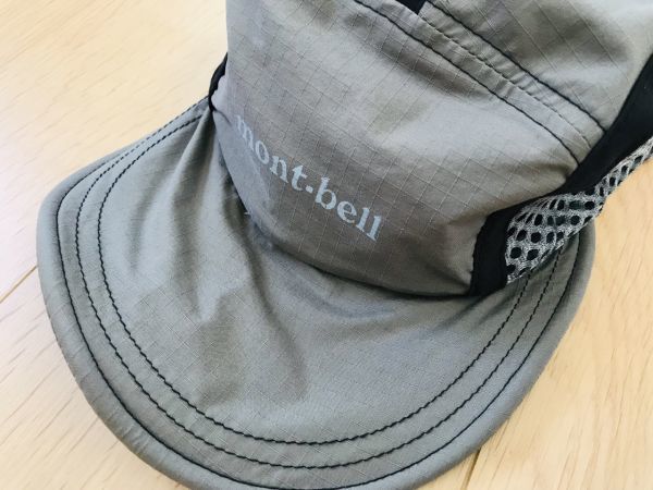 mont-bell モンベル★メッシュドライキャップ★グレー系