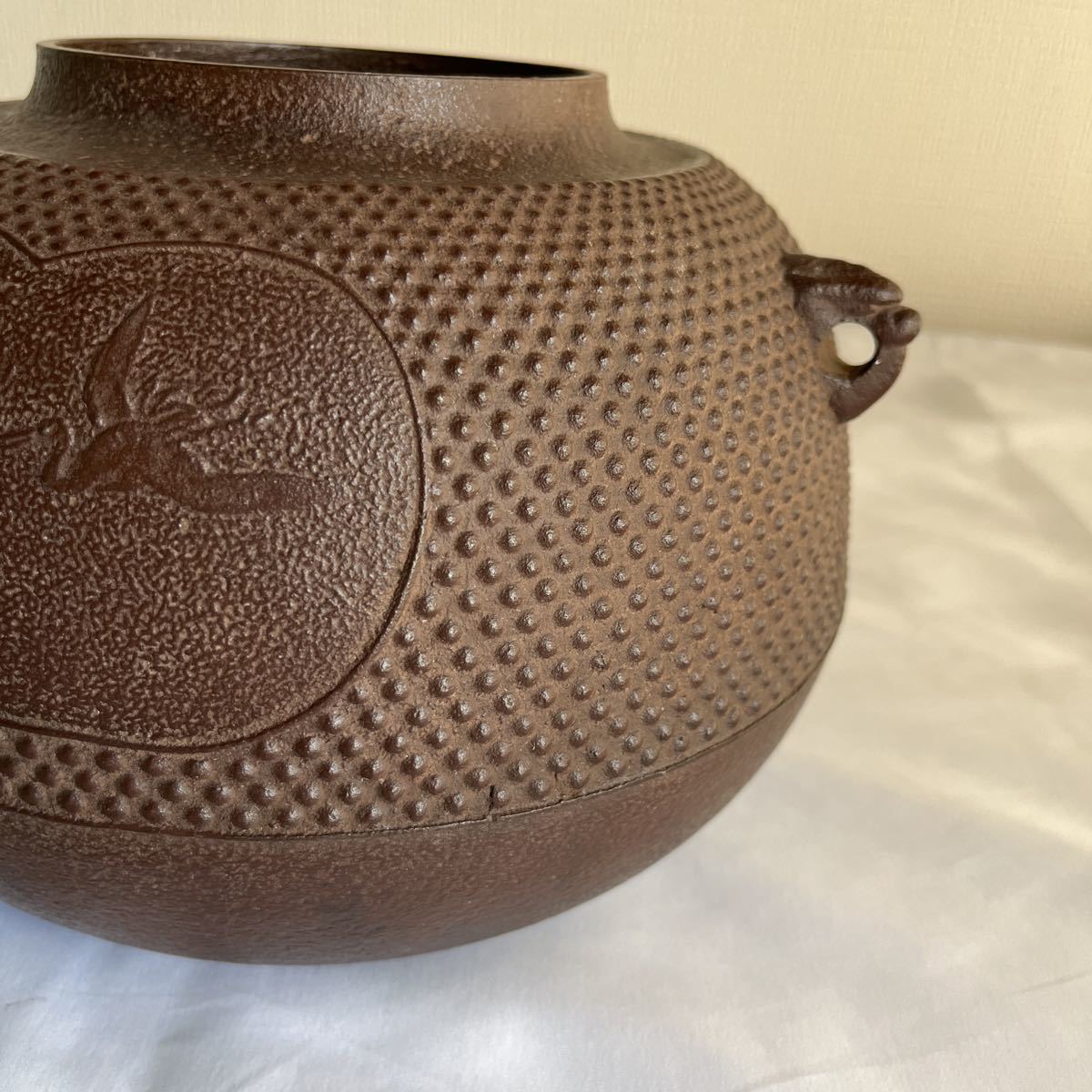 茶道具 茶釜 鉄瓶 鉄製 鉄釜 鉄器 丸釜 風炉釜 アンティーク レトロ