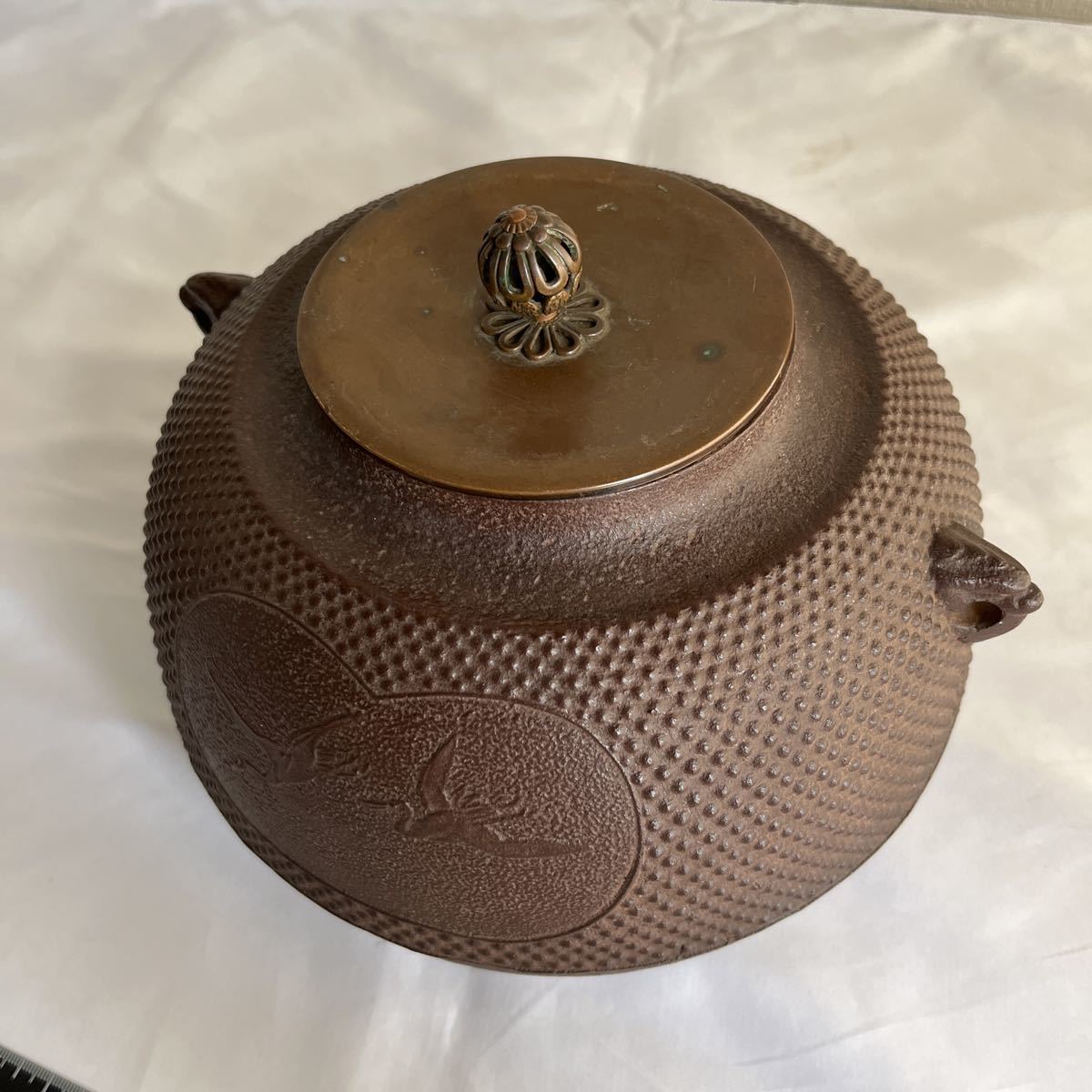 茶道具 茶釜 鉄瓶 鉄製 鉄釜 鉄器 丸釜 風炉釜 アンティーク レトロ