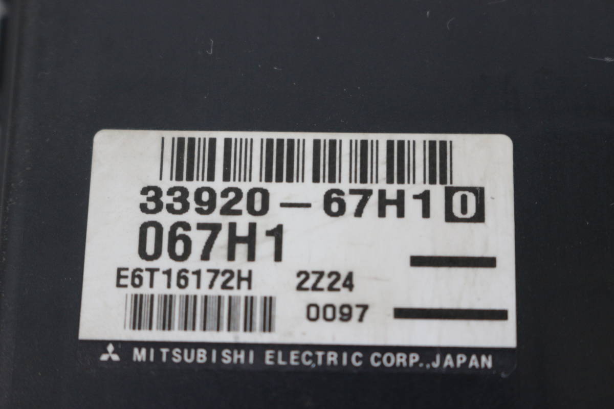 SUZUKI キャリー LE-DA63T ISCVバルブ＆エンジンコンピューター 33920
