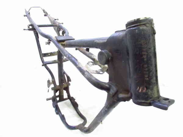 ZEXT GT125 超希少!! 登録書類付 純正 フレーム 曲りなし 当時物!! 検※ GT185 RG125 GT250 GT100 GT50P GT200 RG185 RG250 127F01